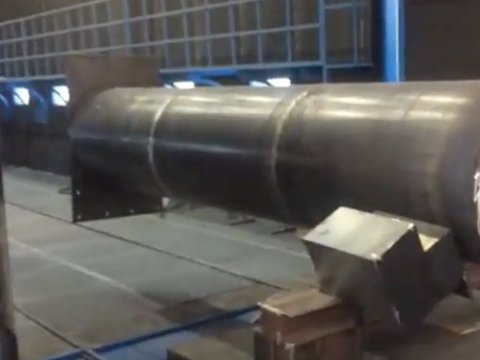 SHOT BLASTING CHAMBER